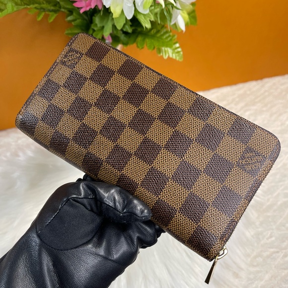 🌸Damier Ebene Zippy Zip Around Long Wallet - Picture 4 of 16